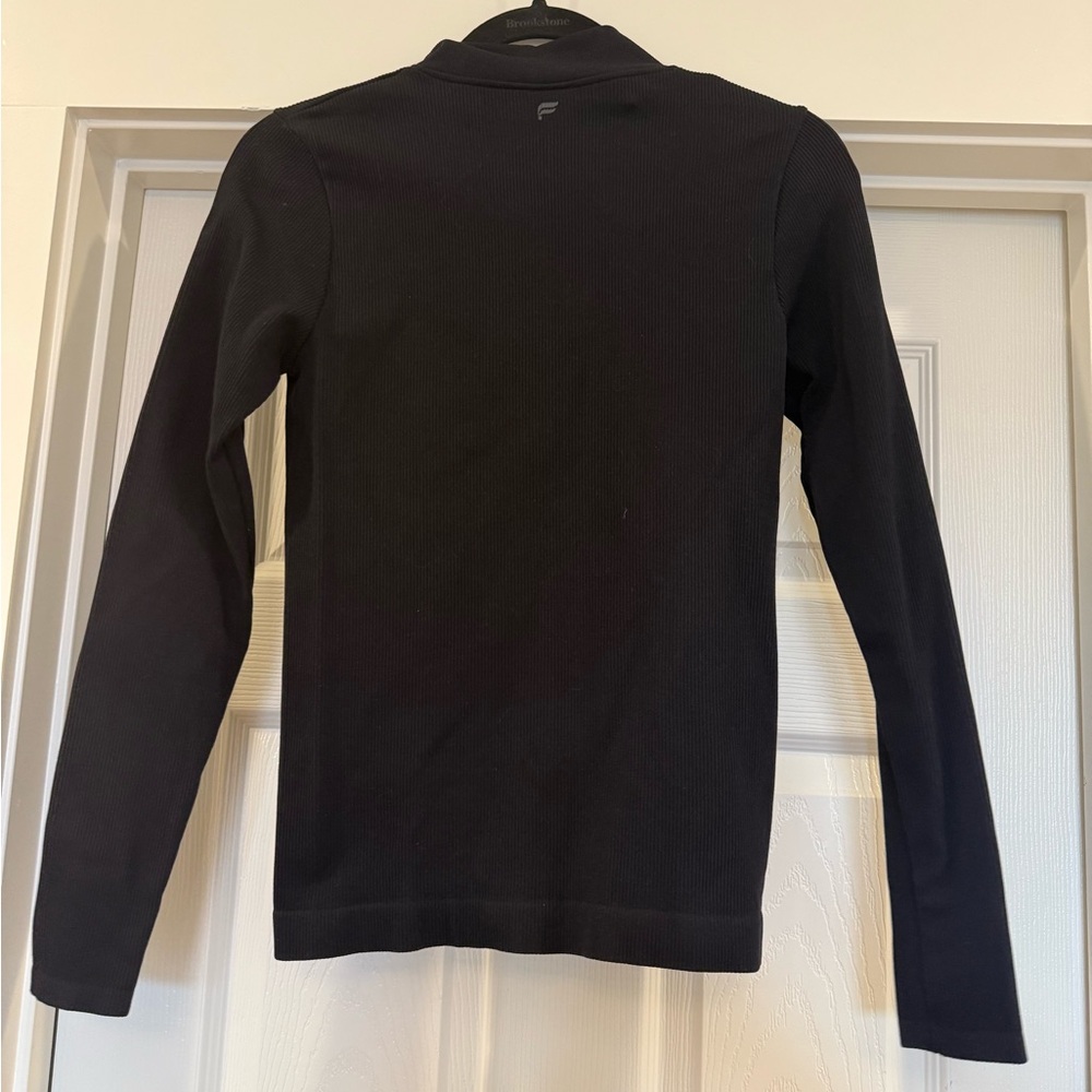 Fabletics Black Athletic Scuba Jacket - image 5